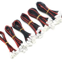 5 pièces JST-XH 1S 2S 3S 4s 5s 6S 20cm 22awg Lipo Balance Extension Charge câble plomb cordon pour