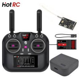Hotrc HT-8A 2.4G 8CH FHSS GFSK Émetteur Télécommande SBUS Récepteur Pour Modèle Avion Drone Voiture