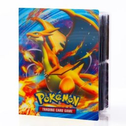 Pokemon Album Ple Mewtwo Charizard Card Map Binder Collection Card Protector Notebook Booklet
