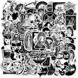 Autocollants Goth Horror pour enfants décalcomanies jouets pour enfants bricolage journal