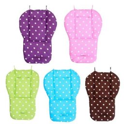 Coussin de Siège de Poussette pour Bébé Matelas Doux en Coton Polymère Accessoire de Voiture 1
