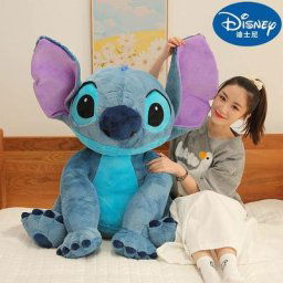 Jouets en peluche Disney CAN o & Stitch dessin animé animal en peluche coussin coussin beurre