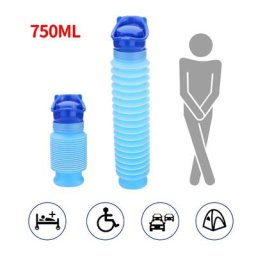 Poche d'urine Portable pour l'extérieur 750ML pour femmes hommes et enfants Mini-toilette pour