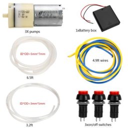 Mayitr – Mini pompe à Air DC 6V 9V 1 ensemble distributeur de moteur fontaine Machine à