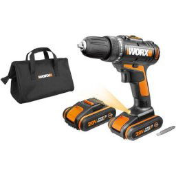 Worx - Perceuse-visseuse WX101 20V (2 Batteries)