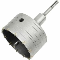 Scie à Cloche Trépan Béton avec Adaptateur sds Plus 110 mm, Pour Brique Béton Ciment Pierre