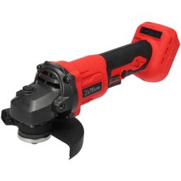 Meuleuse d'angle sans fil kiwarm meuleuse à tronconner rectifieuse 125mm 18V rouge (sans batterie)