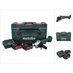 W 18 l 9-125 Meuleuse d'angle sans fil rapide 18 v 125 mm + 2x Batteries 5,5 Ah + Chargeur + x