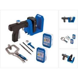 Jig 520 pro Gabarit de Perçage de trous de poche ( KPHJ520PRO ) + Foret étagé + Embout + Vis +