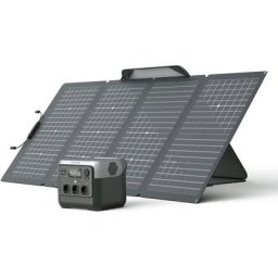 Générateur solaire river 2 Pro avec panneau solaire 220 w, batterie LiFePO4 768 Wh, 3 prises (ca)