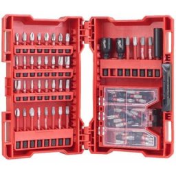 Milwaukee - Coffret de 75 embouts Shockwave - PH/PZ/TX/Hex - 4932471588