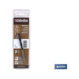 Bl 1 Unités Foret 3 Pointes Bri Cofan 12 Mm