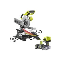 Pack Ryobi Scie à onglet radiale 18V One Plus R18MS216-0 - 1 Batterie 3.0Ah High Energy - 1