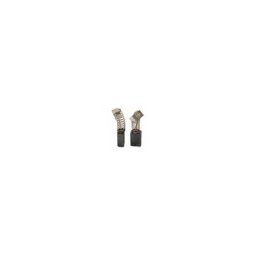 Jeu de 2 charbons adaptable pour RYOBI. Dimensions: 5 x 8 x 11mm.
