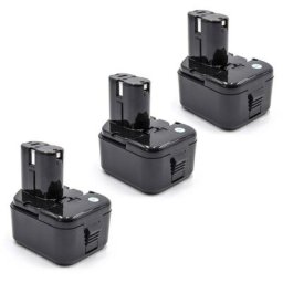 3x Batteries compatible avec Hitachi ds 12DVB2KS, DS12DVF, ds 12DVF, DS12DVF2, ds 12DVF2 outil