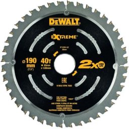 DT4394 -qz - Sierra circulaire pour les sols composites 190 mm