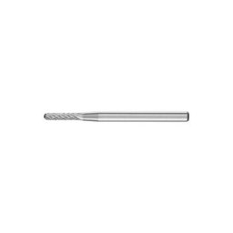 Mini-fraise sur tige carbure forme cyl. bout arrondi 0210 4 3mm 2x10mm Pferd 1 pcs