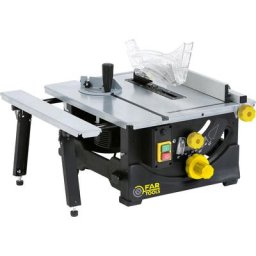 Scie de table 1200W Ø210mm extension latérale