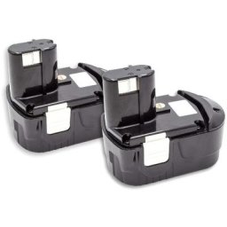 2x Batterie NiMH 1500mAh (18V) pour les outils électriques tels que les outils électriques Hitachi