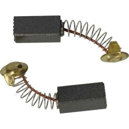 2x Balais de charbon pour moteur compatible avec Hitachi / Hikoki VRV-16, VTP-19 outil électrique,