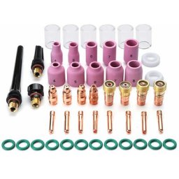Linghhang - Ensemble de 49 pièces Ensemble d'accessoires de soudage tig série WP17/18/26