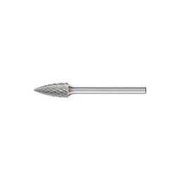 Mini-fraise sur tige carbure forme ogive bout pointu 0613 4 3mm 6x13mm Pferd 1 PCS