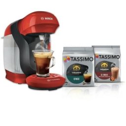 1 machine a multi-boissons Tassimo Bosch style TAS1103 rouge + 2 packs de t- Discs - 0,7 l