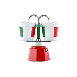 Bialetti Kit Mini Italia 2 Tasses, Bicolore 0007309/mr