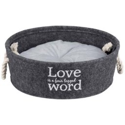 Lit pour chiens Lian Gris 45,5 cm 38396 Trixie Gris