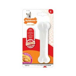Nylabone - Jouet à mâcher pour chien Dura Chew Extreme goût poulet Taille s 11,5 cm