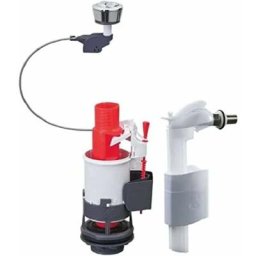 Wirquin - Ensemble chasse d'eau mécanisme double chasse à câble MW2 et robinet flotteur F90 10724038