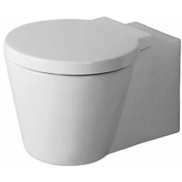 Starck 1 - wc suspendu, 410 mm x 575 mm, bílý klozet, blanc - toilette, avec WonderGliss