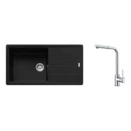 PACK Franke Basis Fragranit BFG611-XL + Mitigeur Sirius Plus à douchette - Coloris :