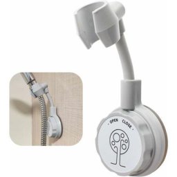 Curseur barre de douche Support De Pomme De Douche Ventouse, Ajustable Soutien Pommeau Douchette,