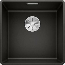 Subline 400 - Évier en silgranit, 427x427 mm, noir 525988 - Blanco