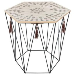 Table à café en métal Kumi Octo Etnik - Multicolore