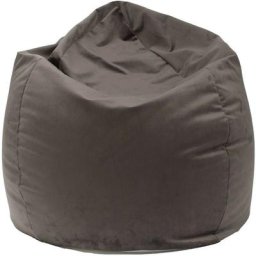 Jumbo Bag - Pouf poire - onyx 14200v-07 - gris