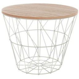 Table à café en métal Kumi gris - Multicolore
