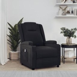 Fauteuil Relax inclinable - Fauteuil Salon - Noir Similicuir BV645784 Bonnevie Noir