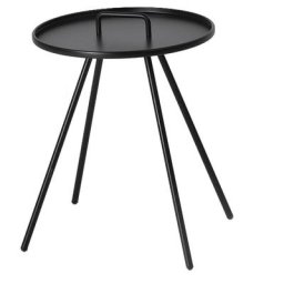 BSR - Petite table basse simple salon en fer forgé canapé d'angle plusieurs petite table ronde
