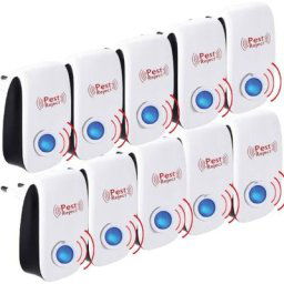 Blue Dream Ultrason Souris et Rats Lot De 10 - Repulsif Ultrason Moustique - Répulsif Ultrason