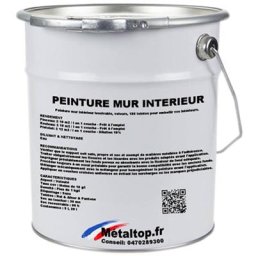 Peinture Mur Interieur - Pot 5 l - 1005 - Jaune miel Metaltop 1005 - Jaune miel