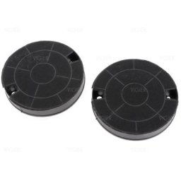 Smeg - Lot de 2 filtres à charbon pour hotte KITFC29 KSEI61S KITFC29X2