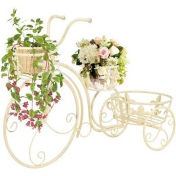 Tagère à plantes Meuble Support Plante - sous forme de vélo Style vintage Métal BV636094 Bonnevie