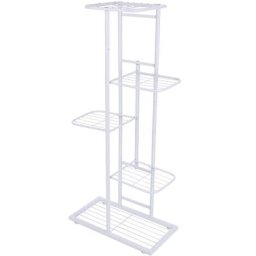 Présentoir à 5 niveaux pour pots de fleurs, échelle de rempotage pour plantes, support de rangement