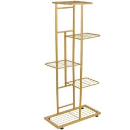 Présentoir à 5 niveaux pour pots de fleurs, échelle de rempotage pour plantes, support de rangement