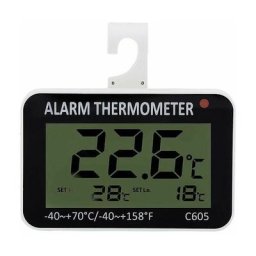 Thermomètres Réfrigérateurs, Thermomètre numérique étanche Congélateur Grand lcd écran Digital