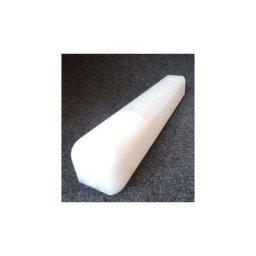 Applique sdb blanche standard longueur 484mm avec lampe fluo 2G11 18W 4000K 1200lm Fluolux Sarlam