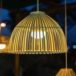 Lúzete - lampe pendante d'extérieur sans câble reona 30 batterie rechargeable - Naturel