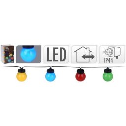 Ensemble d'éclairage à led de fête 20 ampoules multicolores Progarden Multicolore